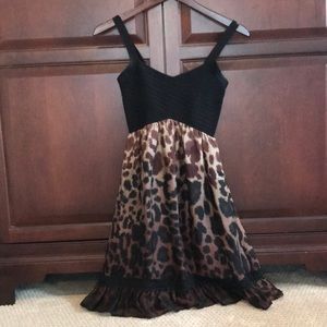 Leopard Print Dress